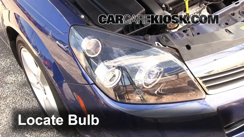 2008 Saturn Astra XR 1.8L 4 Cyl. (4 Door) Lights Turn Signal - Front (replace bulb)